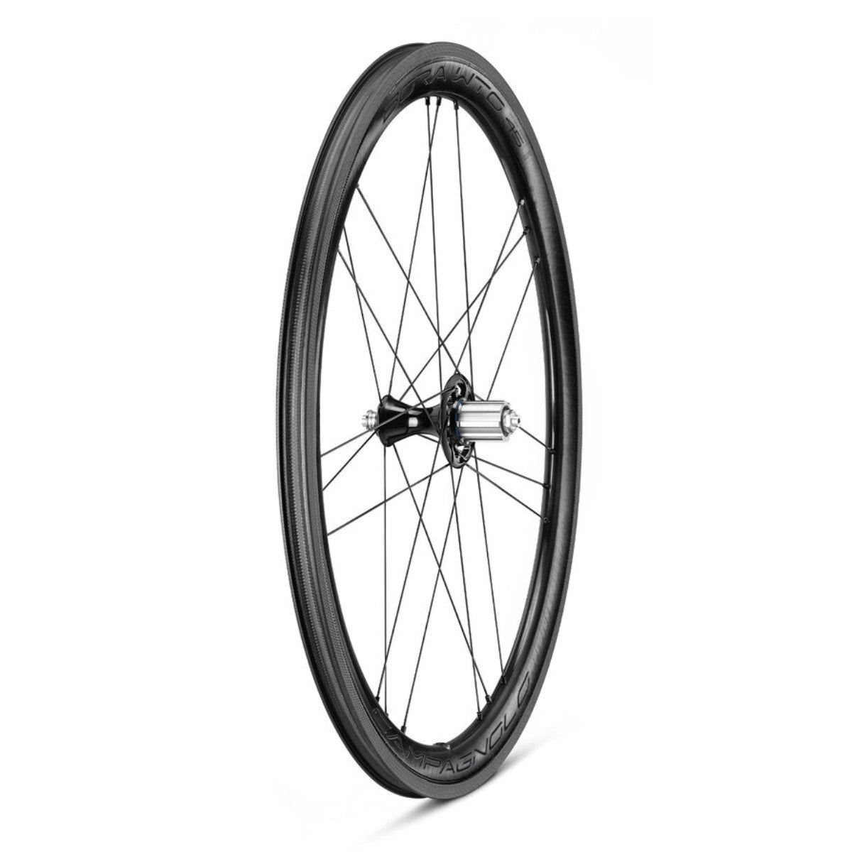 CAMPAGNOLO BORA WTO 45 DARK LABEL Takapyörä renkaineen