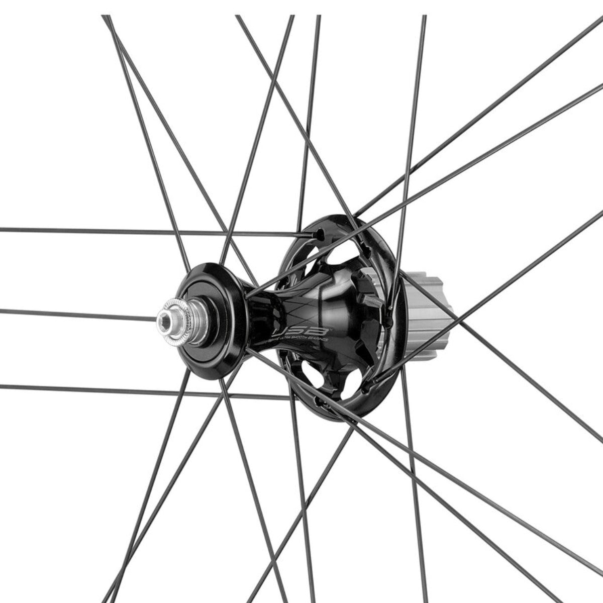 CAMPAGNOLO BORA WTO 45 DARK LABEL Takapyörä renkaineen