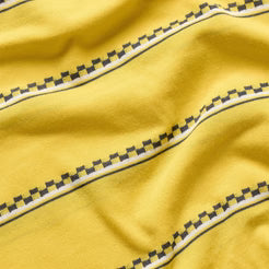 TROY LEE DESIGNS LILIUM RIDE CHECKED OUT Naisten lyhythihainen trikoo Keltainen