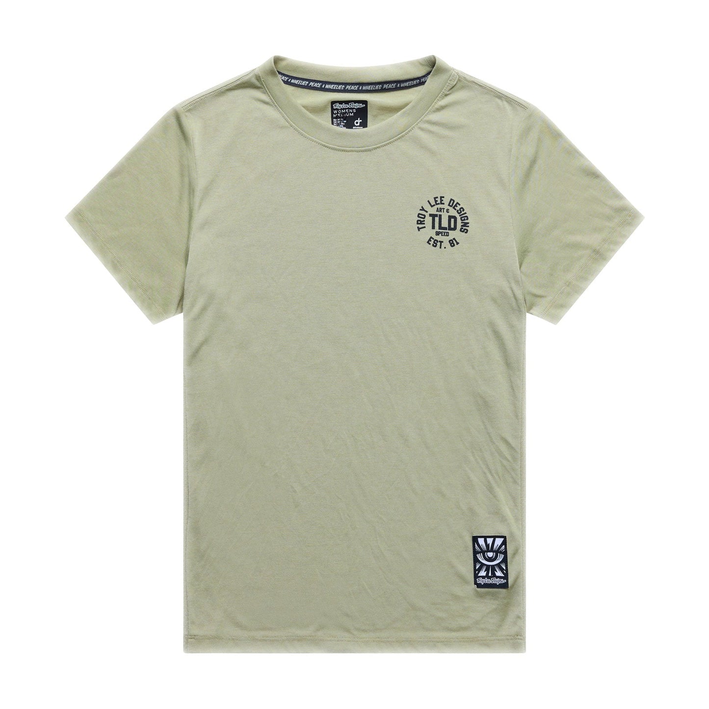 TROY LEE DESIGNS LILIUM RIDE STAMPS Naisten lyhythihainen Jersey Sage