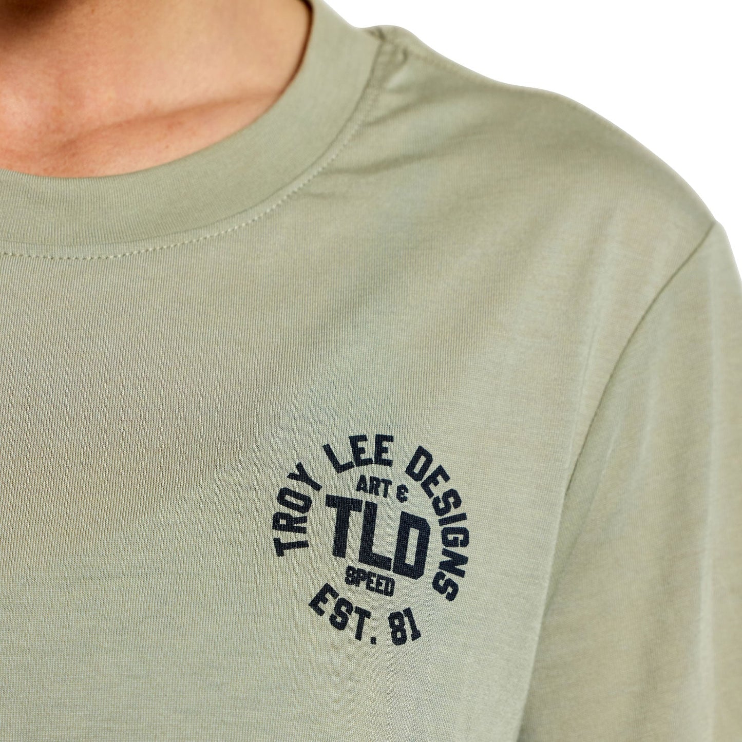 TROY LEE DESIGNS LILIUM RIDE STAMPS Naisten lyhythihainen Jersey Sage