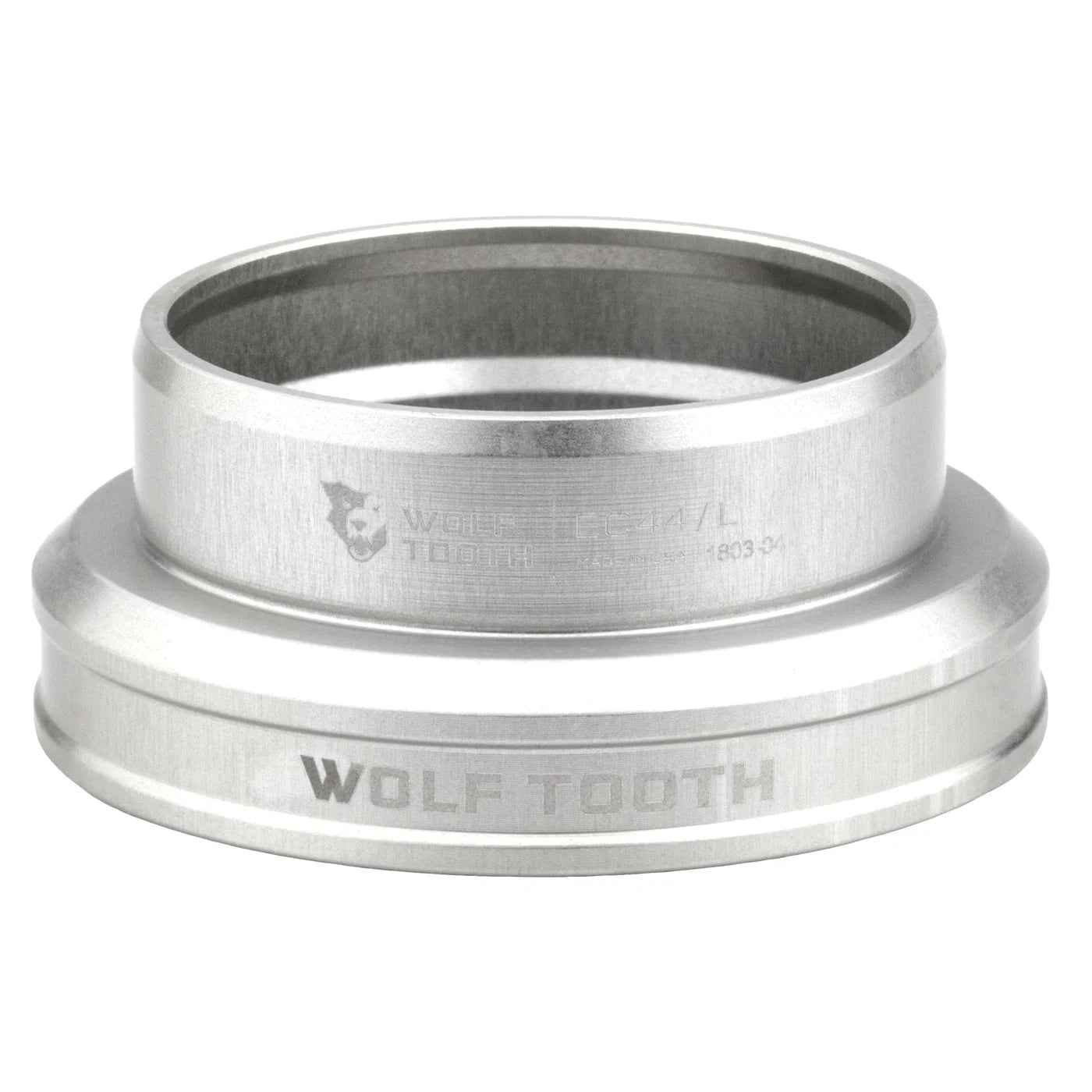 Alempi Kuppi Ulkoiselle Ohjainlaakeristolle WOLF TOOTH PERFORMANCE 1.5" EC44 Hopea