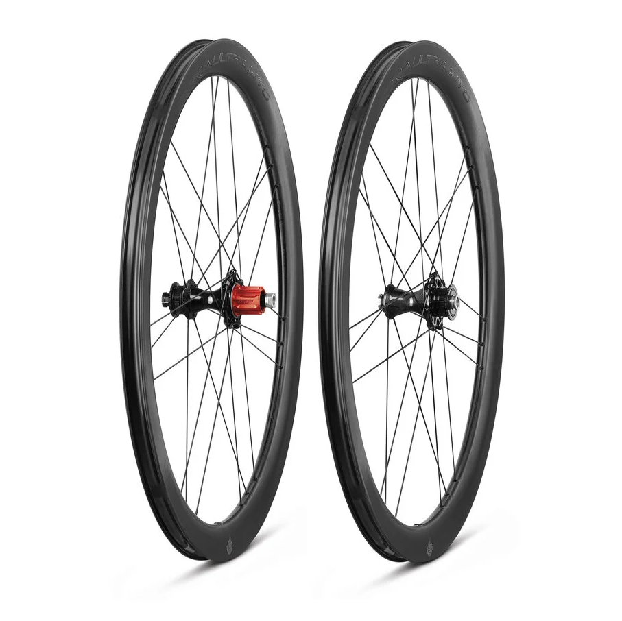 Pari CAMPAGNOLO BORA ULTRA WTO 45 C23 DISC Tubeless Ready (Center Lock) kromivanteita (keskuslukitus)