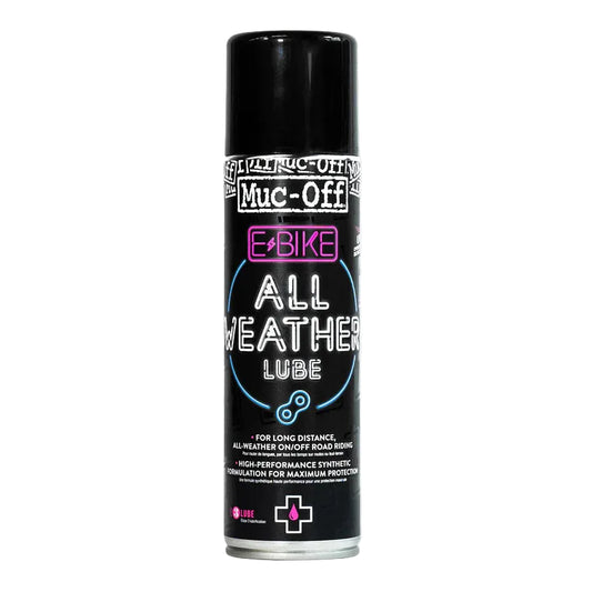MUC-OFF ALL WEATHER LUBE EBIKE -ketjun voiteluaine (250 ml)
