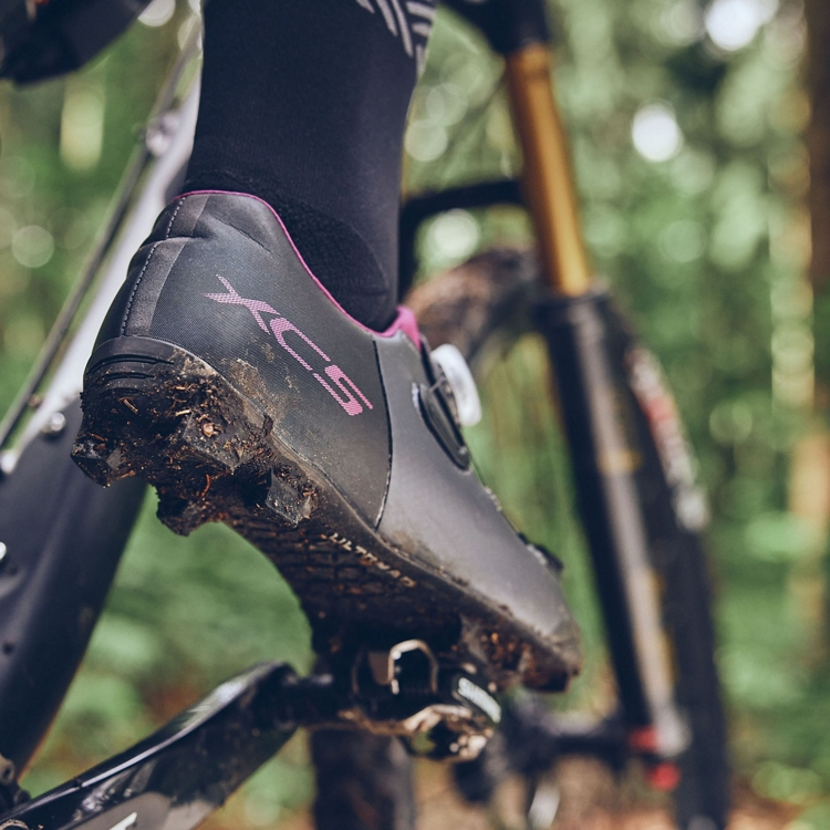 SHIMANO XC502 Naisten MTB-kengät Harmaa