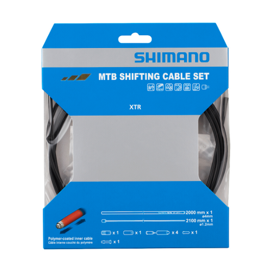 SHIMANO Polymeeri Mono Derailleur Cable and Hose Kit -vaijeri- ja letkusarja