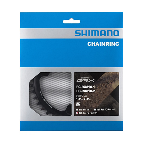 SHIMANO GRX RX810 11V 110mm Mono-ketjupyörän ketjupyörä