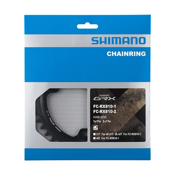 SHIMANO GRX RX810 11V 110mm Mono-ketjupyörän ketjupyörä