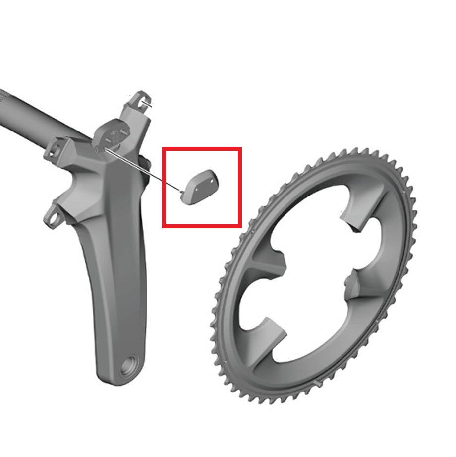 SHIMANO Suojus FC-R9200P-virta-anturille