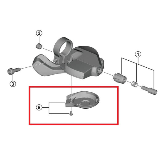 SHIMANO U4000 Vasemman vivun kansi