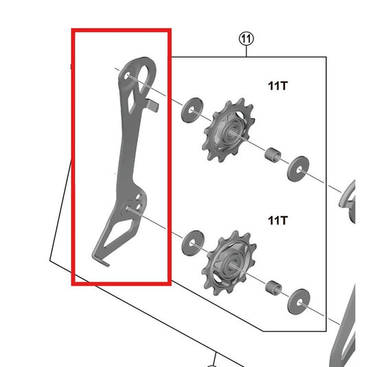 SHIMANO RD-R7150 sisäinen takavaihtajan häkki