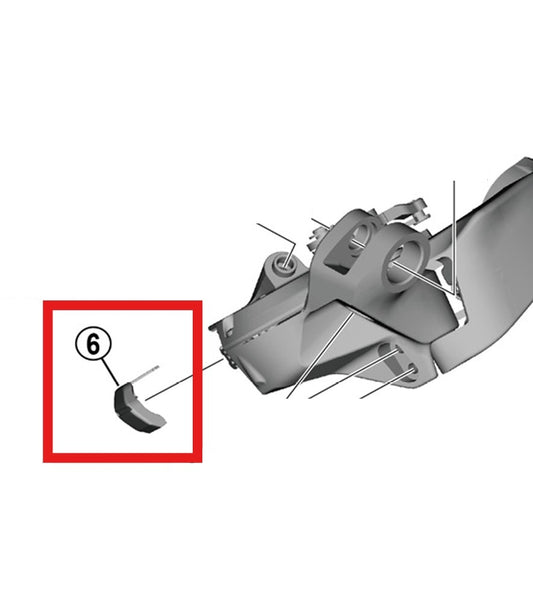 SHIMANO RD-R8150/7150/RX825 latausportin suojus