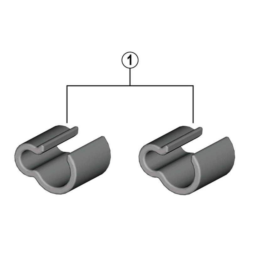 SHIMANO EW-WU111 kaapeliklipsit (2 kpl)