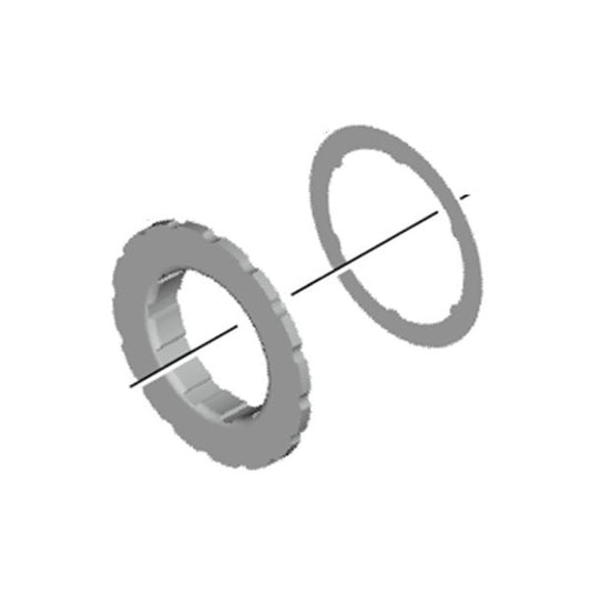 SHIMANO SM-RT30 Ulkoinen Center Lock-mutteri SM-RT30