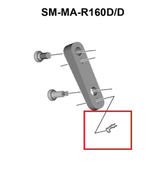 SHIMANO-turvarengas Flat-Mount-kiinnikkeelle