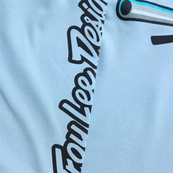 TROY LEE DESIGNS RUCKUS RIDE CARBS Junior pitkähihainen pelipaita sininen