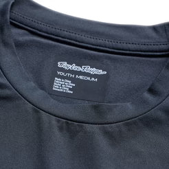 TROY LEE DESIGNS RUCKUS RIDE PRESSED Junior pitkähihainen trikoo musta