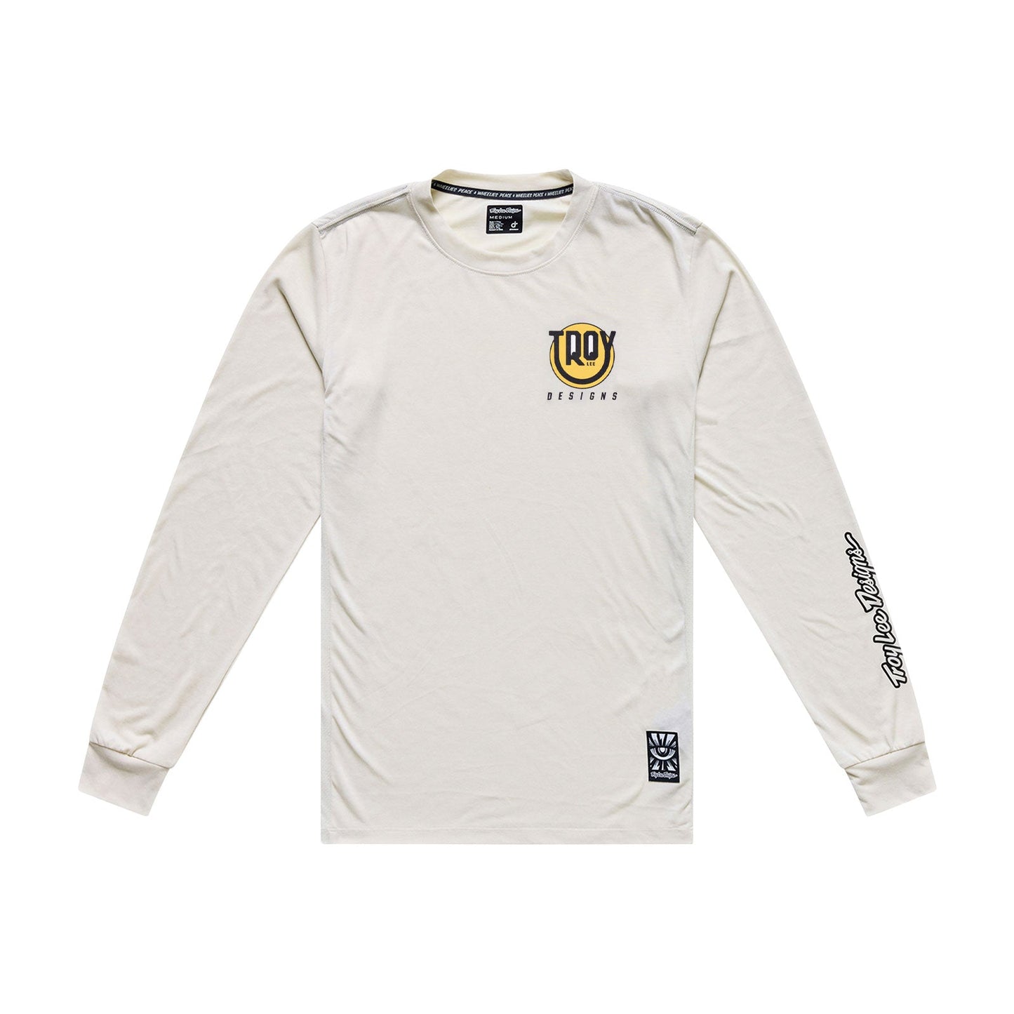 TROY LEE DESIGNS SKYLINE RIDE HAPPY Junior pitkähihainen pumice Jersey