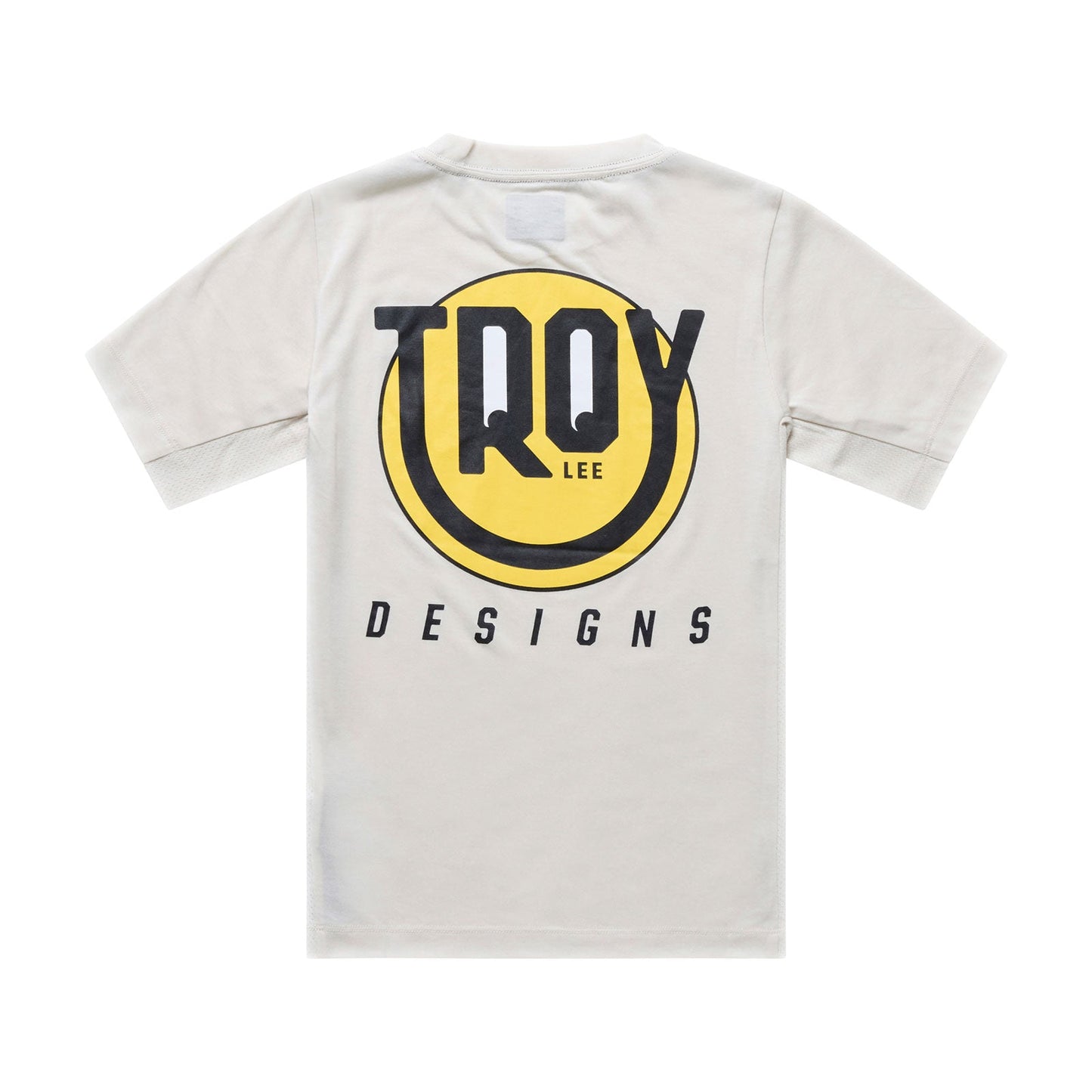 TROY LEE DESIGNS SKYLINE RIDE HAPPY Junior Lyhythihainen trikoopaita Pumice Pumice