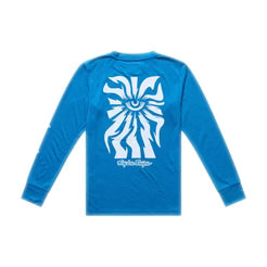 TROY LEE DESIGNS SKYLINE RIDE ONE EYE AERO Junior pitkähihainen trikoo Sininen