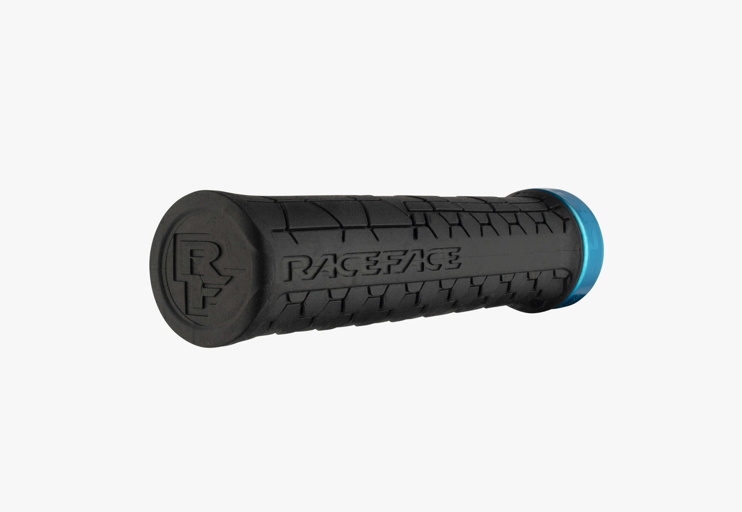 RACE FACE GETTA Lock-On kahvat 135mm musta/turkoosi
