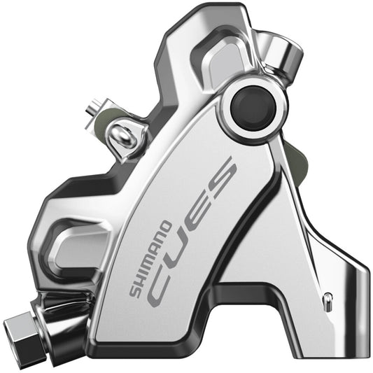 Hydraulinen SHIMANO CUES BR-U6030 Flat Mount -takajarrusatula - Polish Silver -erikoisversio