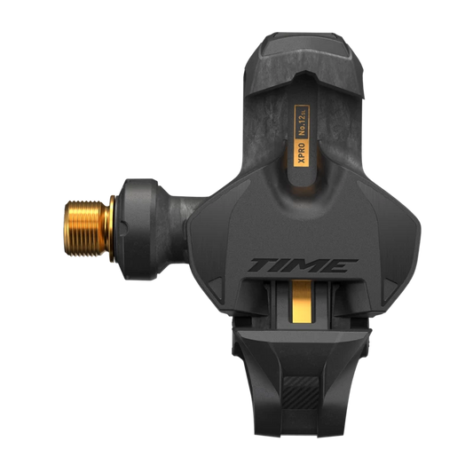 TIME X PRO 12 SL Q-Factor 51 Carbon/Titanium Gold pedaalit
