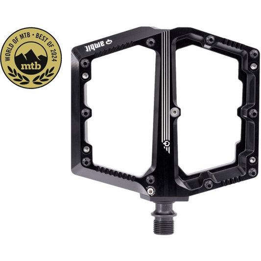 AMBIT Edition litteät polkimet HAXN HOITA Large Musta