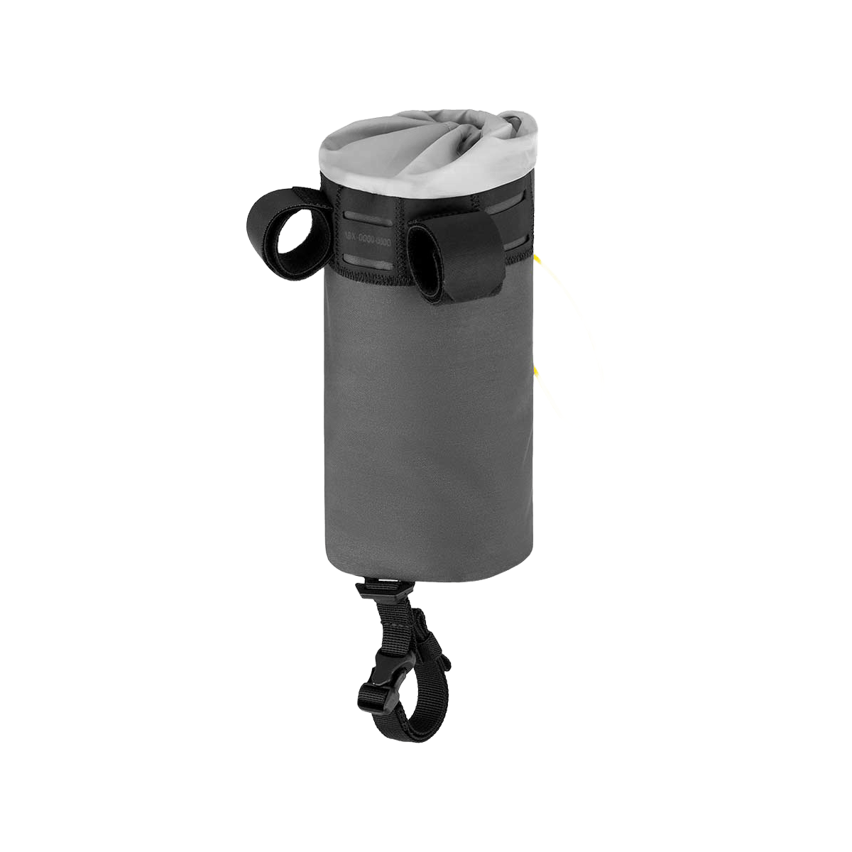 Ohjaustankolaukku APIDURA BACKCOUNTRY FOOD POUCH 1.2 L Musta/harmaa