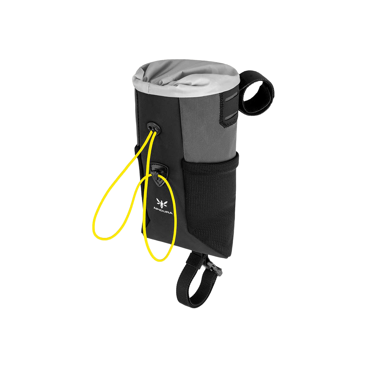 Ohjaustankolaukku APIDURA BACKCOUNTRY FOOD POUCH PLUS 1.2 L Musta Harmaa