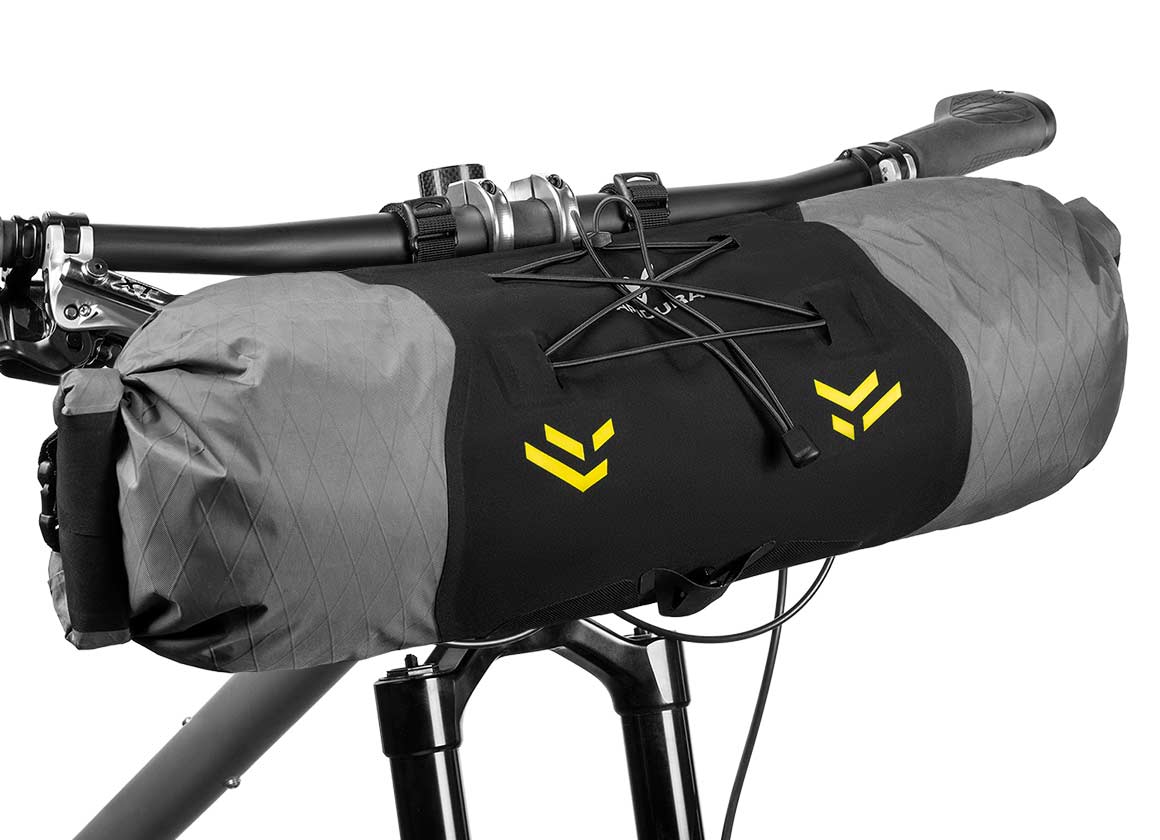 Käsinojalaukku APIDURA BACKCOUNTRY HANDLERBAR PACK 11 L Musta Harmaa