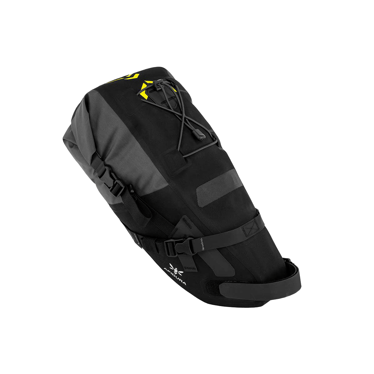 APIDURA BACKCOUNTRY SADDLE PACK 6 L Musta/harmaa