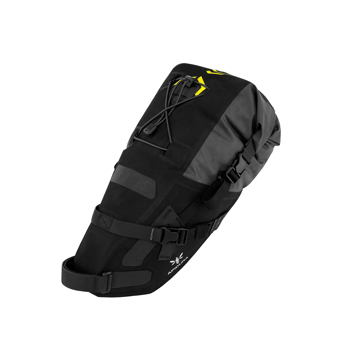 APIDURA BACKCOUNTRY SADDLE PACK 6 L Musta/harmaa