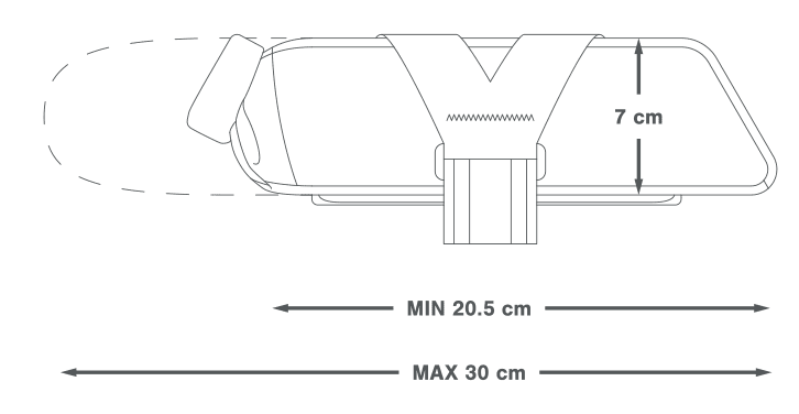 APIDURA EXPEDITION E-BIKE CHARGER PACK 1.6 L akkupussi