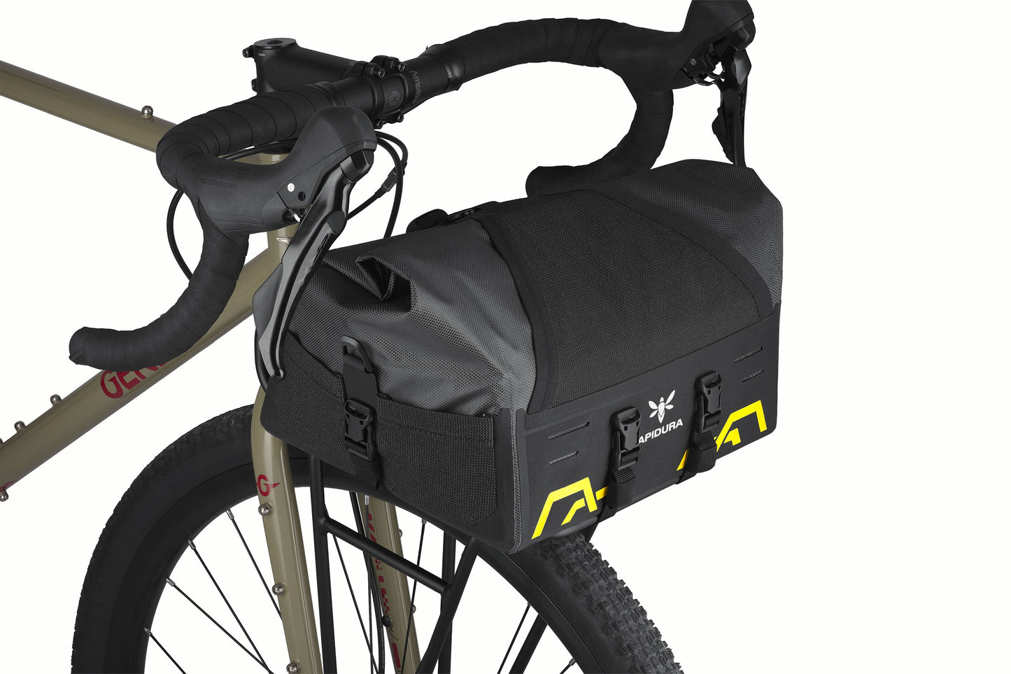 APIDURA EXPEDITION FRONT RACK PACK 20 L ohjaustankolaukku musta