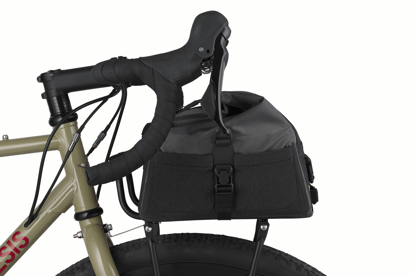 APIDURA EXPEDITION FRONT RACK PACK 20 L ohjaustankolaukku musta