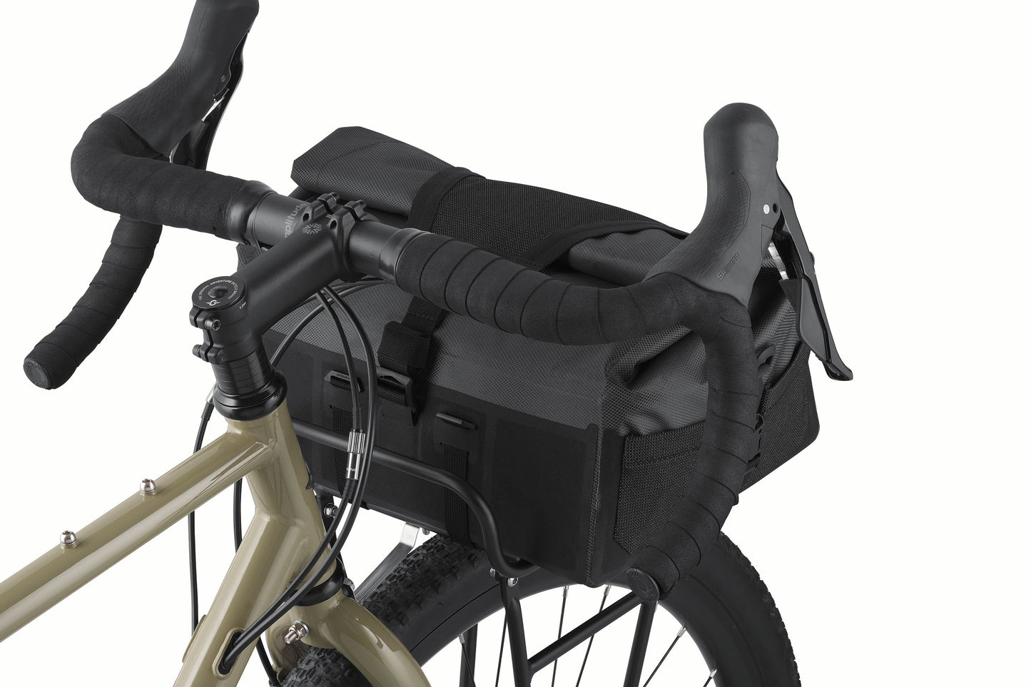APIDURA EXPEDITION FRONT RACK PACK 20 L ohjaustankolaukku musta