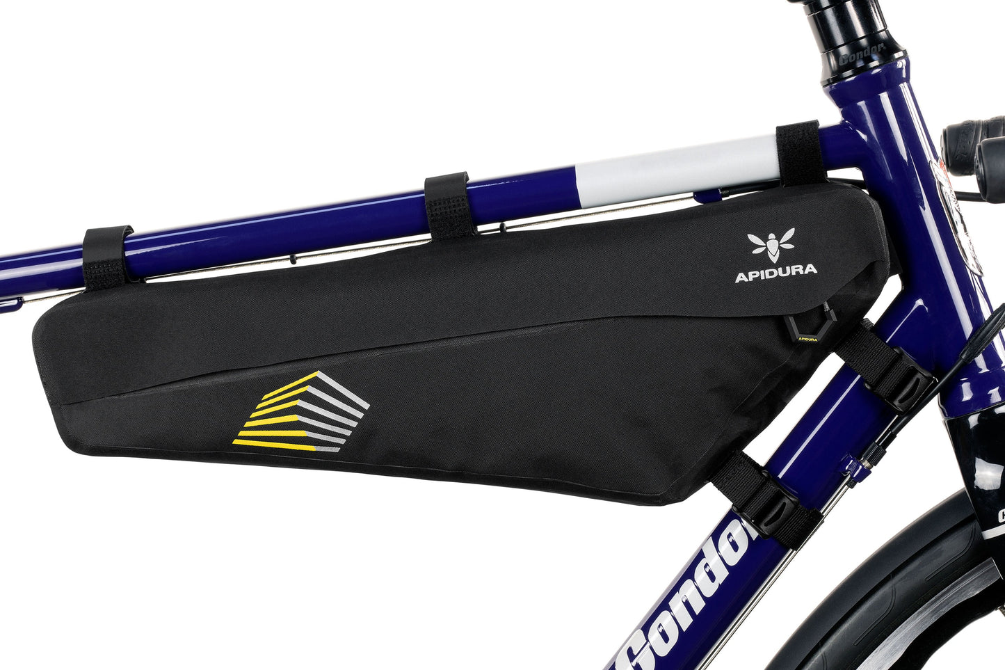 Runkolaukku APIDURA RACING FRAME PACK 4 L Musta
