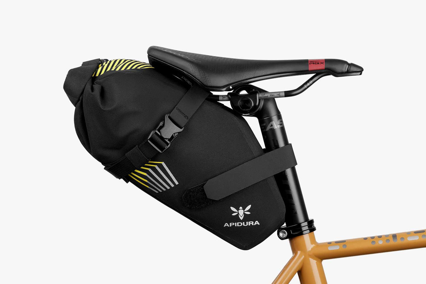 APIDURA RACING SADDLE PACK 3 L Musta
