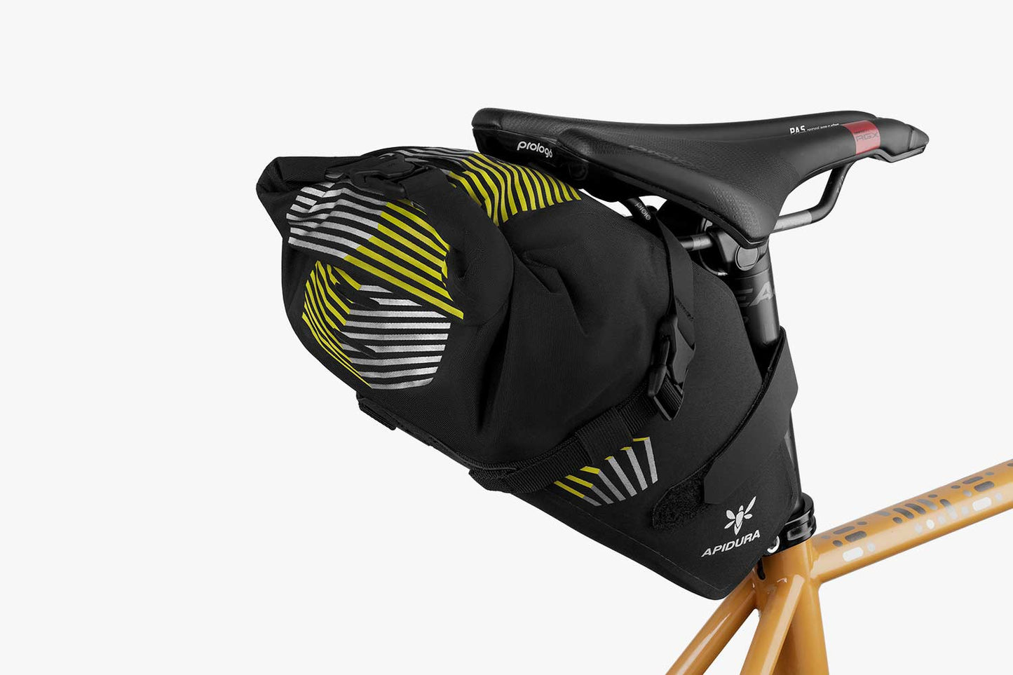 APIDURA RACING SADDLE PACK 3 L Musta