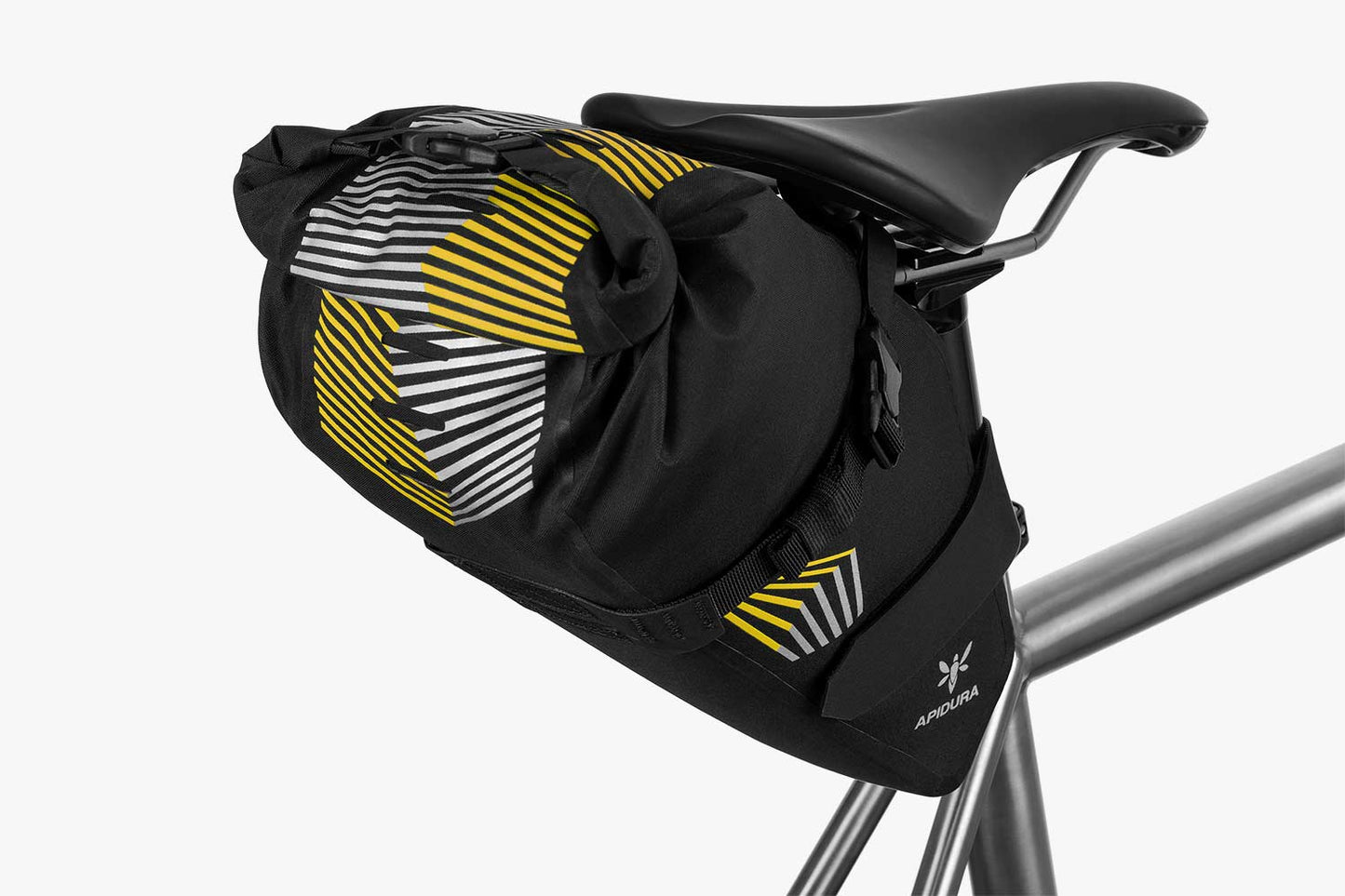 APIDURA RACING SADDLE PACK 5 L Musta