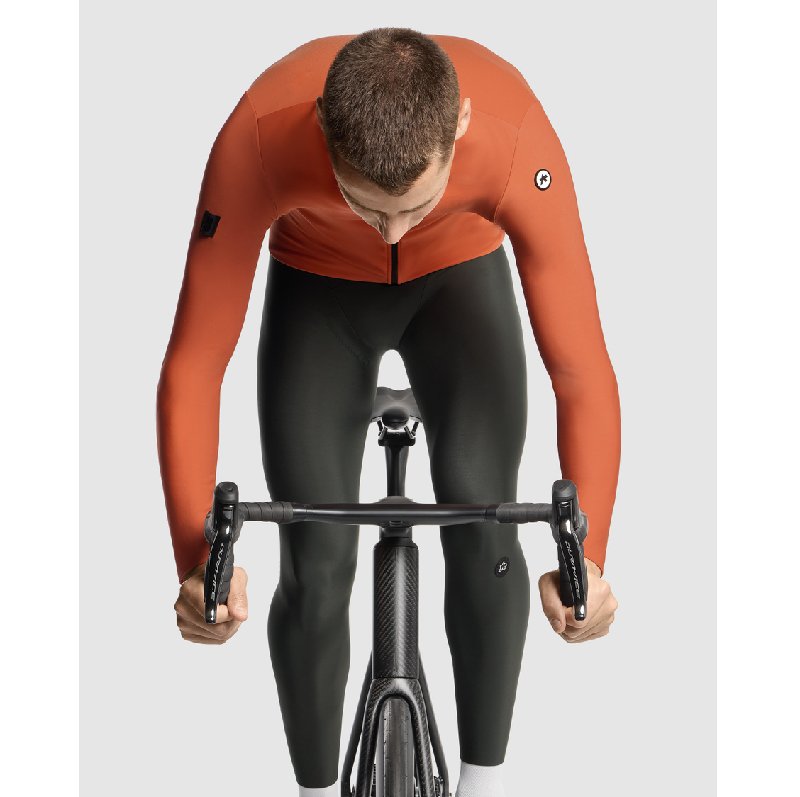 ASSOS MILLE GT pitkähihainen C2 Ruosteinen ruskea Jersey