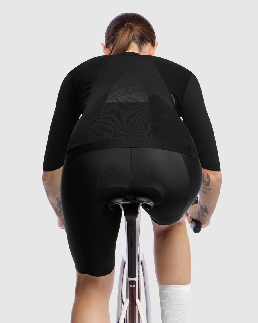 ASSOS UMA GTV SHELL S11 Naisten lyhythihainen trikoo Musta