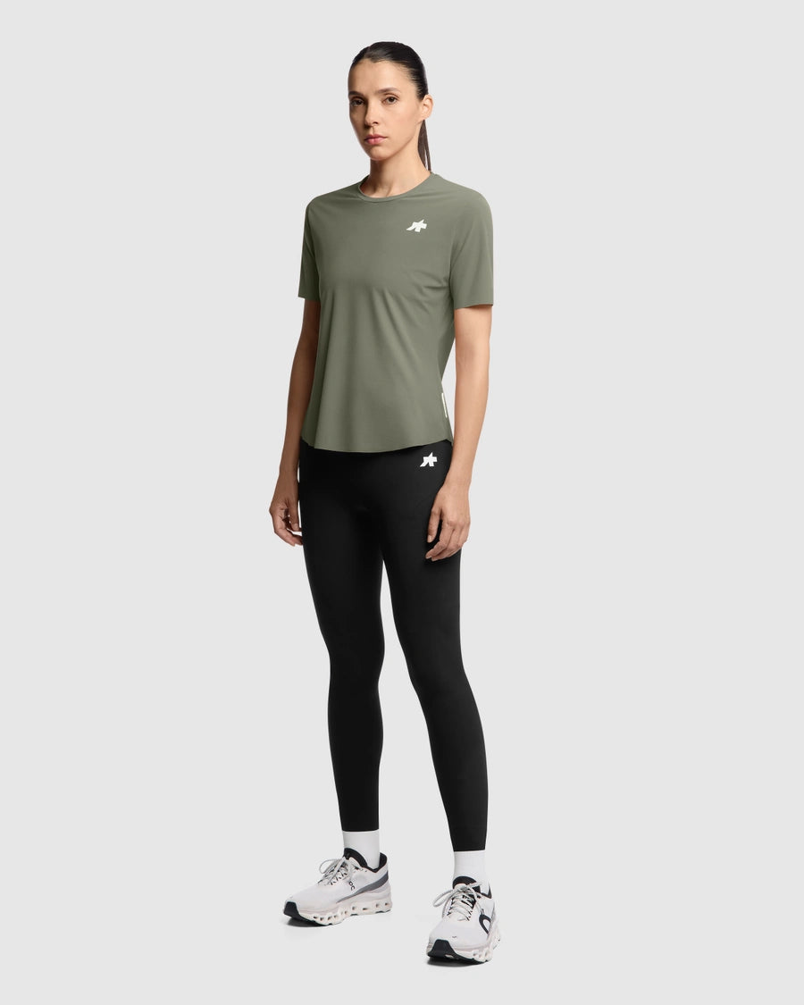 Naisten TACTICA POST RIDE T5 lyhythihainen Jersey vihreä