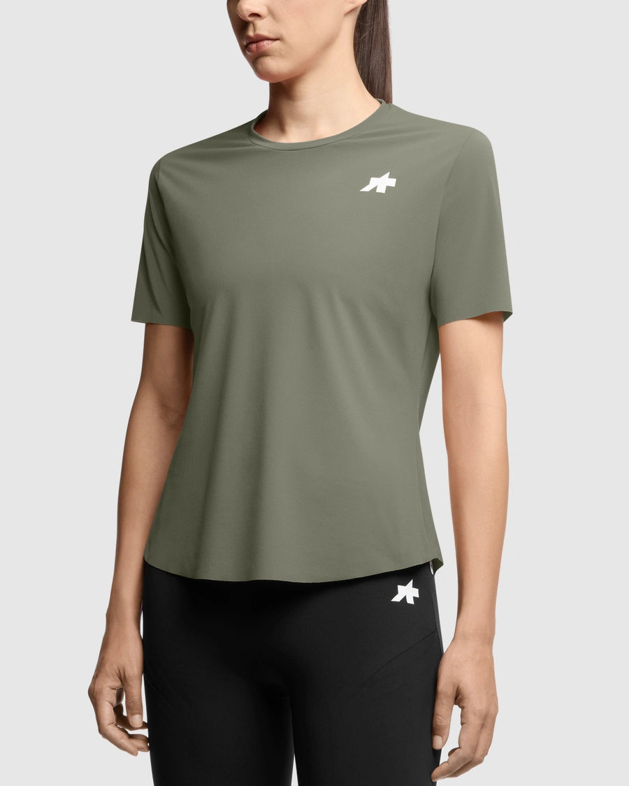 Naisten TACTICA POST RIDE T5 lyhythihainen Jersey vihreä