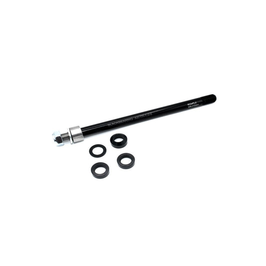 BLACKBEARING-takapyörän akseli peräkärryyn 12 mm 154/172 mm kierre 1.0