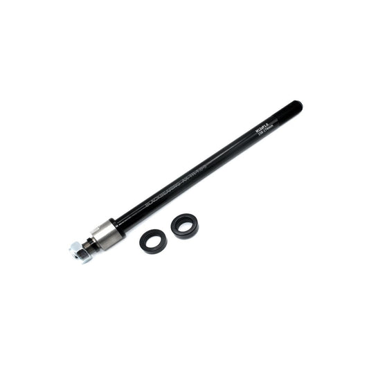 BLACKBEARING-perävaunun takapyörän akseli 12 mm 158/170 mm kierre 1,0