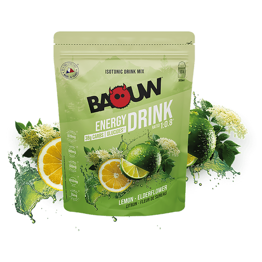 BAOUW ISOTONIC Energiajuoma (585g) Sitruuna-Herukkaa