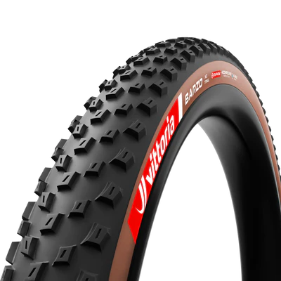 VITTORIA Barzo 29x2.4 XC Trail Graphene 2.0 Tubeless Ready pehmeä musta/beige rengas Musta/Beige