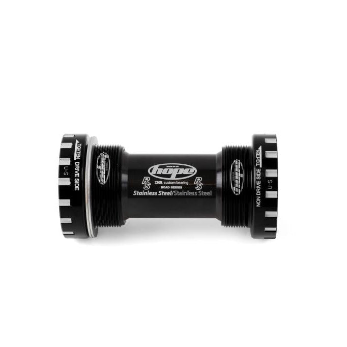 HOPE 68/73 mm kampiakseli 24 mm akseli Road Ruostumaton teräs Musta